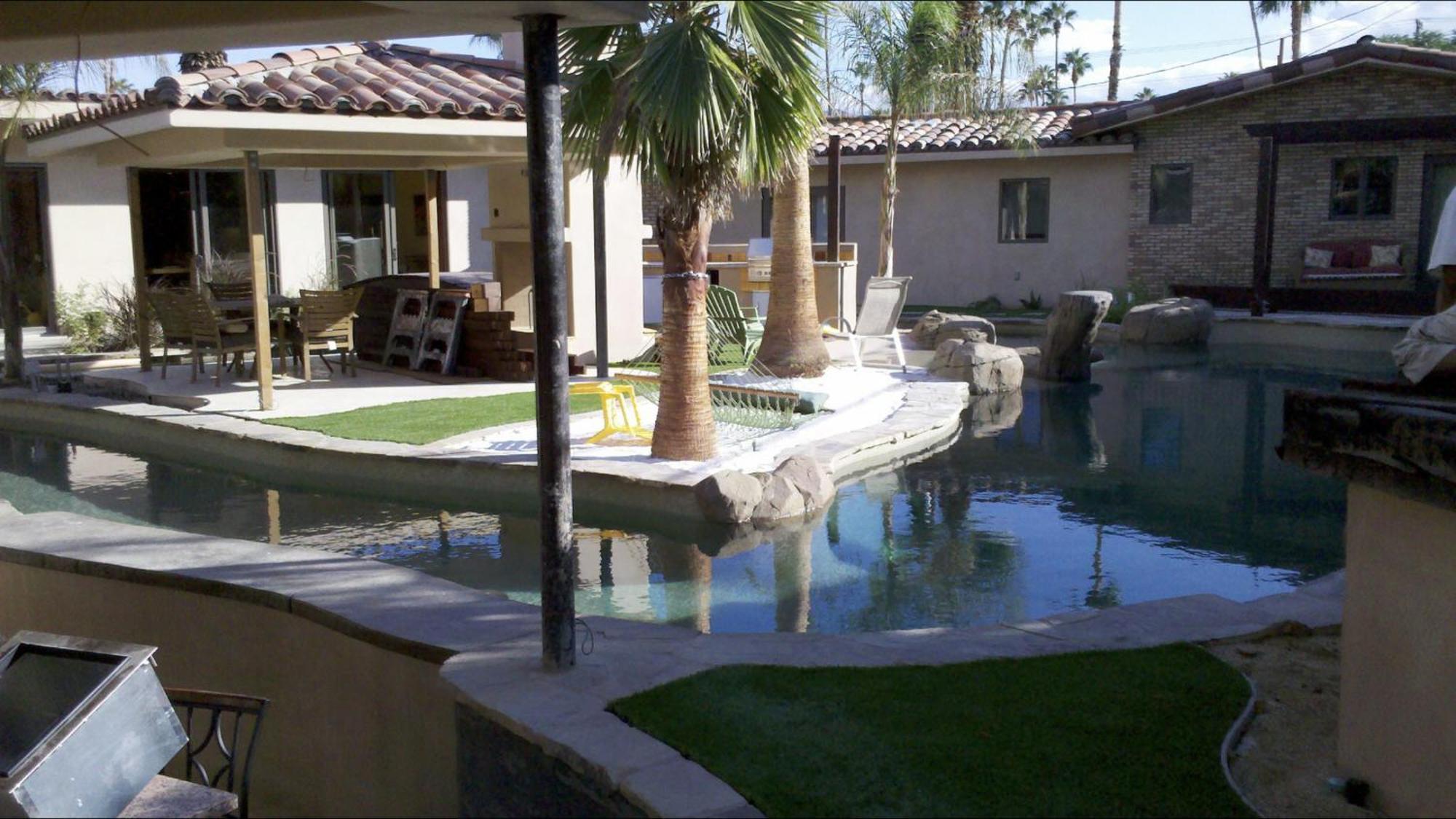 Warm Sands Villa-Moving River/Island Palm Springs Bagian luar foto