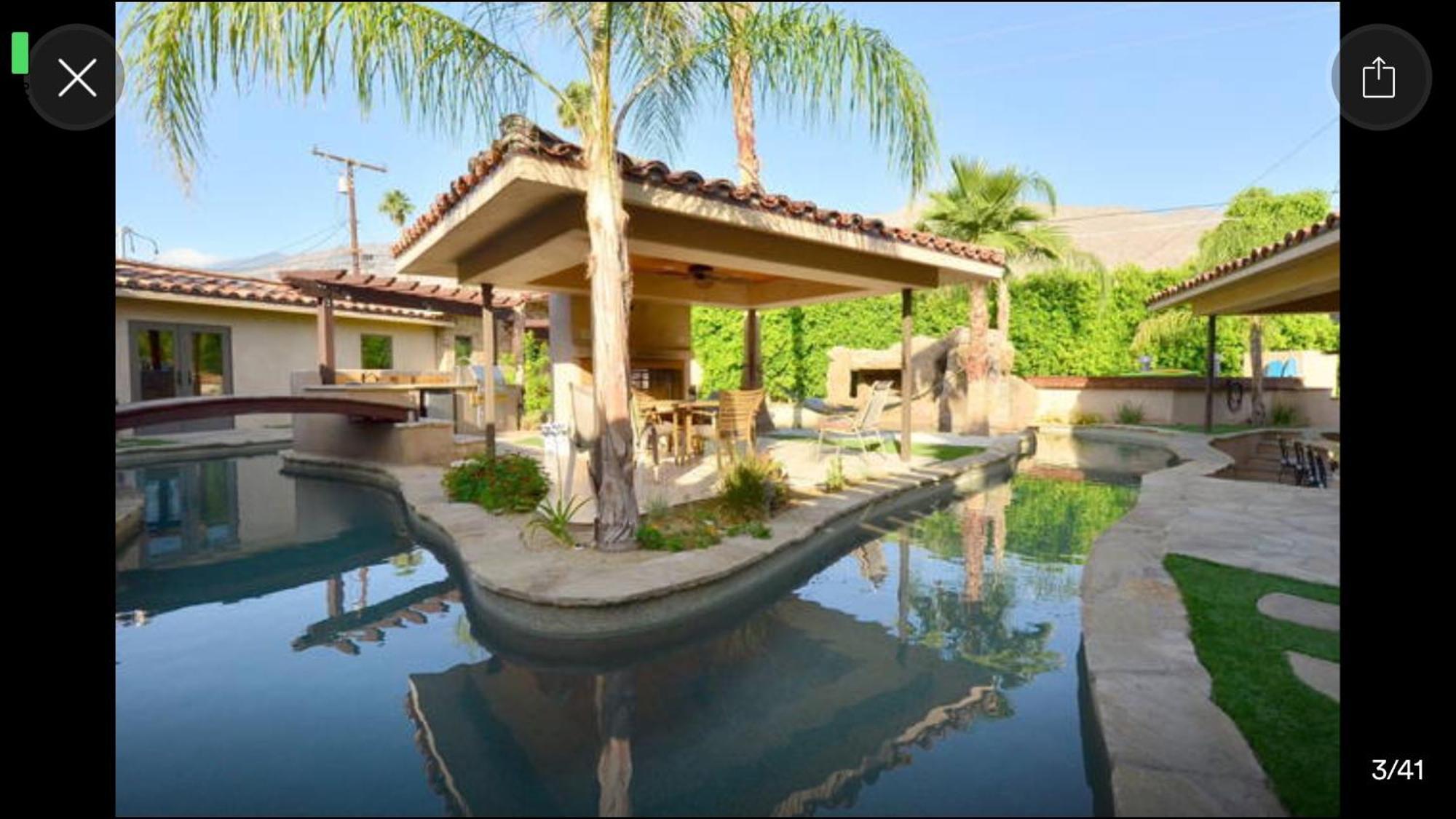 Warm Sands Villa-Moving River/Island Palm Springs Bagian luar foto